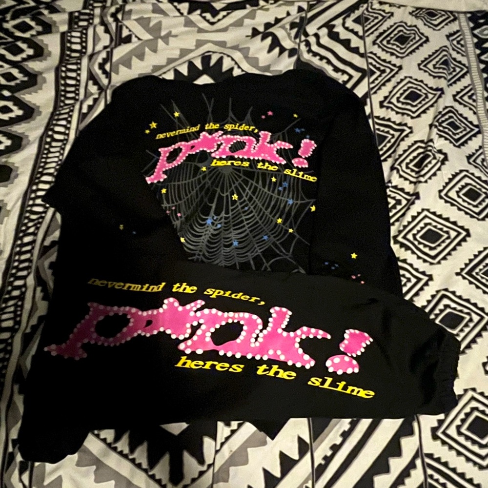 Sp5der sweatsuit. Pickup Only.